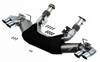 Borla 2020 Chevrolet Corvette C8 6.2L S-Type Exhaust System Dual Round A/C Tips 4inx 4.75in 140838