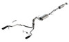 Borla F-150 2021 2.7L/3.5L 4dr CC SB EC STB Lar/KingR/Plnm/LTD 3/2.25 SRE CB Touring BLK CHR Tips 140862BC