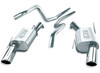 Borla 2005-2009 Mustang GT / Mustang Shelby GT500 EC-Type CB SS Single Round Rolled Tips Exhaust 1014019