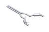 MBRP 15-17 Ford Mustang GT 5.0 3in Cat Back Dual Split Rear Race Version 4.5in Tips - Aluminized S7278AL