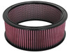 aFe MagnumFLOW Air Filters Round Racing P5R A/F RR P5R 14OD x 12ID x 5H E/M (Blk/Red) 18-11416