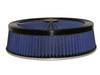 aFe MagnumFLOW Air Filters Round Racing P5R A/F TOP Racer 14D x 4H (Blk/Blue) 18-31404