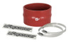 aFe Magnum FORCE CAI Univ. Silicone Coupling Kit (3.5in. ID / 2.25in. L) Straight w/Hump - Red 59-00060