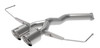 aFe Takeda 3in-2.5in 304 SS Axle-Back Exhaust w/Polished Tip 19-20 Hyundai Veloster I4-1.6L(t) 49-37012-P
