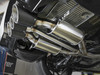 aFe POWER Takeda 2-1/2in to 2-1/4in 304SS Catback Dual-Exit Exhaust 17-21 Honda Civic Type R w/CF Tips 49-36616-C