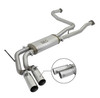 aFe Rebel Series 3in SS Cat-Back Exhaust System w/ Polished Tip 04-15 Nissan Titan V8 5.6L 49-46124-P