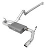 aFe Scorpion 2-1/2in Alum Steel Cat-Back Exhaust w/Pol Tip 07-18 Jeep Wrangler (JK) V6-3.6L/3.8L 49-08045-P