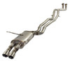 aFe MACH Force XP Exhaust Catback 409 SS 01-05 BMW 325i/ci & 330i/ci (E46) L6 2.5L/3.0L 49-46309