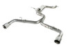 aFe MACHForce XP Exhaust 304SS Cat-Back w/ Polished Tips 12-13 VW Beetle L4 2.0L (t) 49-36407