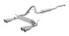 aFe Vulcan Series 2.5in 304SS Cat-Back Exhaust 07-18 Jeep Wrangler (JK) V6-3.6/3.8L w/ Polished Tips 49-38087-P
