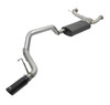 aFe MACHForce XP 3in 304 SS Cat-Back Exhausts w/ Black Tips 10-17 Nissan Patrol (Y62) V8-5.6L 49-36114-B