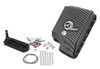 afe Transmission Pan (Black); Ford Diesel Trucks 03-10 V8-6.0/6.4L (td) 46-70122-1