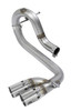 aFe Rebel Series DPF-Back 3in Side Exit SS Exhaust w/ IC Polished Tips 2016 GM Colorado/Canyon 2.8L 49-44065-P