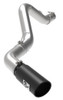aFe Large Bore-HD 5 IN 409 SS DPF-Back Exhaust System w/Black Tip 20-21 GM Truck V8-6.6L 49-44125-B