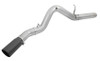 aFe Atlas Exhaust 5in DPF-Back Aluminized Steel w/ Black Tips 16-17 GM Diesel Truck V8-6.6L (td) 49-04081-B