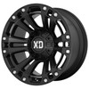 (Clearance - No Returns) 20x10 XD Series XD851 Monster 3 Satin Black 8x6.5/165 -18mm