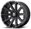 (Clearance - No Returns) 20x10 XD Series XD818 Heist Satin Black 5x5/127 -24mm
