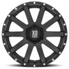 (Clearance - No Returns) 20x10 XD Series XD818 Heist Satin Black 6x135 -24mm