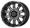 (Clearance - No Returns) 20x10 XD Series XD829 Hoss II Satin Black Machined w/ Gray Tint 8x6.5/165 -24mm