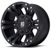 17x9 XD Series XD822 Monster II All Matte Black 6x135 6x5.5/139.7 18mm