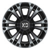 (Clearance - No Returns) 20x10 XD Series XD851 Monster 3 Satin Black w/ Grey Tint 5x5/127 5x5.5/139.7 -18mm