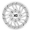 (Clearance - No Returns) 20x10 XD Series XD858 Tension Chrome 5x5/127 -18mm