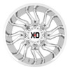 (Clearance - No Returns) 20x10 XD Series XD858 Tension Chrome 5x5/127 -18mm