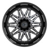 (Clearance - No Returns) 22x10 XD Series XD859 Gunner Gloss Black Machined w/ Gray Tint 6x135 6x5.5/139.7 -18mm