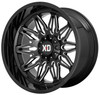 (Clearance - No Returns) 22x10 XD Series XD859 Gunner Gloss Black Milled 5x5/127 5x5.5/139.7 -18mm