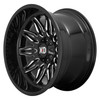 (Clearance - No Returns) 22x10 XD Series XD859 Gunner Gloss Black Milled 5x5/127 5x5.5/139.7 -18mm