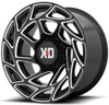 (Clearance - No Returns) 17x9 XD Series XD860 Onslaught Gloss Black Milled 6x5.5/139.7 -12mm