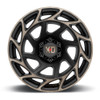 (Clearance - No Returns) 20x9 XD Series XD860 Onslaught Satin Black w/ Bronze Tint 8x170 0mm