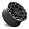(Clearance - No Returns) 20x10 XD Series XD860 Onslaught Satin Black w/ Bronze Tint 8x6.5/165 -18mm