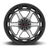 (Clearance - No Returns) 20x10 XD Series XD862 Raid Satin Black Machined 5x5/127 -18mm