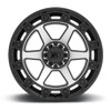 (Clearance - No Returns) 20x10 XD Series XD862 Raid Satin Black Machined 6x135 -18mm