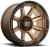 (Clearance - No Returns) 20x9 XD Series XD863 Titan Matte Bronze w/ Black Lip 6x135 18mm