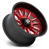 (Clearance - No Returns) 20x9 XD Series  XD865 Candy Red Milled w/ Black Lip 6x135 0mm