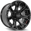 22x10 4Play Off-Road 4P70 Brushed Black 6x135 6x5.5/139.7 -18mm