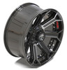 22x12 4Play Off-Road 4P70 Brushed Black (* May Require Trimming) 8x170 -44mm