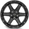 22x10 4Play Off-Road 4P63 Brushed Black 6x135 6x5.5/139.7 -18mm