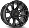 20x10 4Play Off-Road 4P83 Brushed Black 6x135 6x5.5/139.7 -18mm