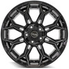 22x12 4Play Off-Road 4P83 Brushed Black (* May Require Trimming) 6x135 6x5.5/139.7 -44mm
