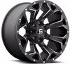 (Clearance - No Returns) 20x9 Fuel Off-Road Assault Matte Black Milled D546 5x4.5/114.3 5x5/127 1mm