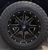22x10 Fuel Off-road Maverick Matte Black w/ Milled Accent D538 8x170 10mm