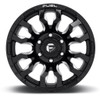 20x9 Fuel Off-Road Blitz Gloss Black Milled D673 5x5/127 1mm