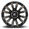 18x9 Fuel Off-Road Blitz Matte Black Machined w/ Double Dark Tint D674 6x5.5/139.7 1mm