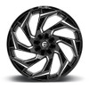 20x9 Fuel Off-Road Reaction Gloss Black Milled D753 5x4.5/114.3 5x5/127 1mm