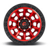 (Clearance - No Returns) 20x9 Fuel Off-Road Covert Candy Red w/ Black Ring D695 6x135 20mm