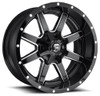 22X9.5 Fuel Off-Road Maverick Gloss Black Milled D610 6x135 6x5.5/139.7 20mm