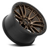 17x9 Fuel Off-Road Rebel 6 Bronze w/ Black Lip D681 (6 Lug) 6x135 -12mm